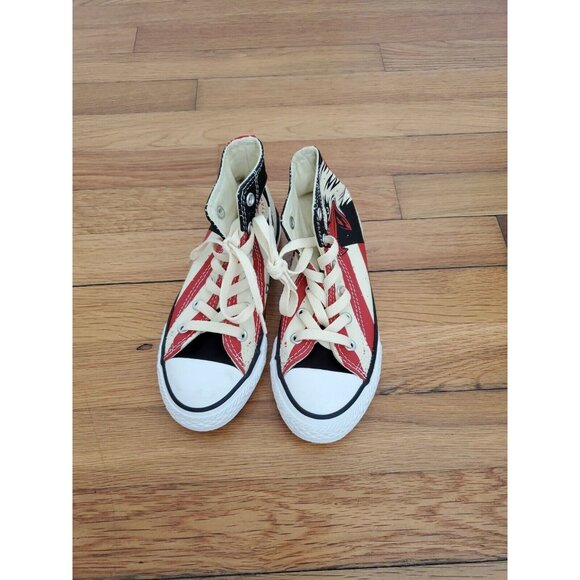 Converse Other - Converse All Star Chuck Taylor Shoes American Flag Eagle Youth Junior Size 12.5